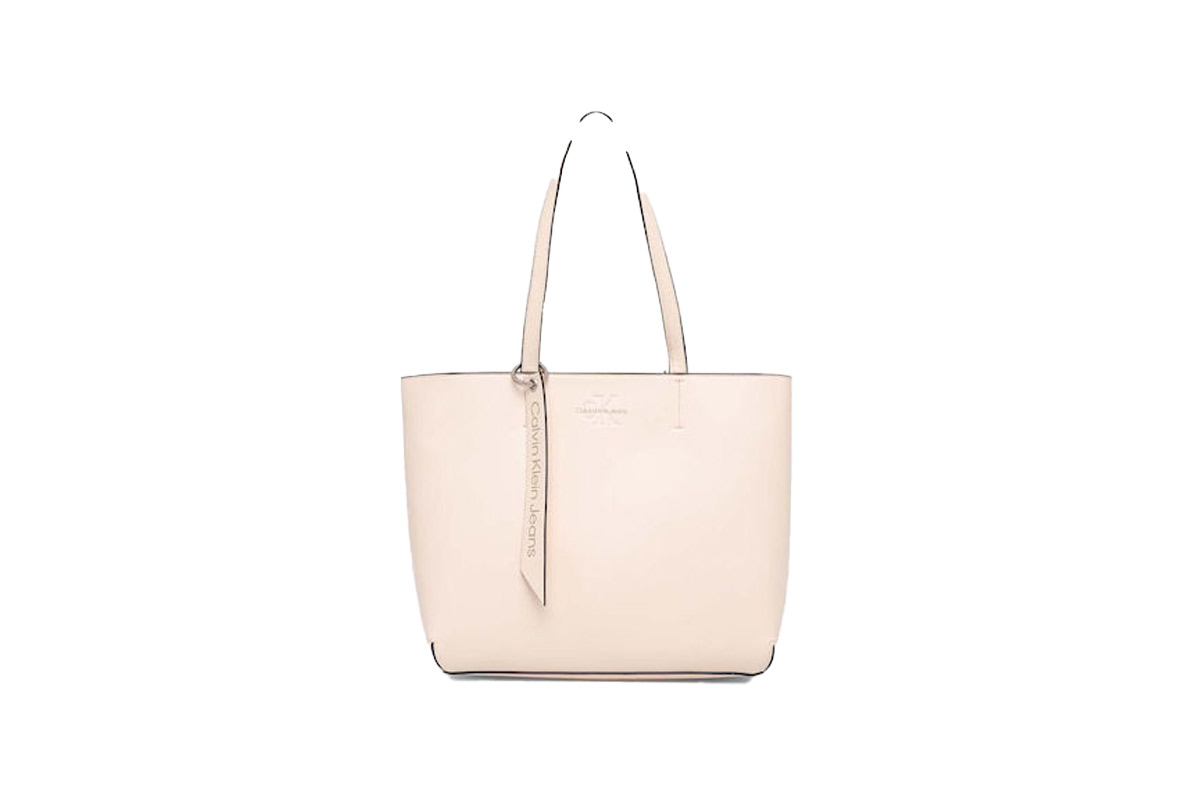 Calvin Klein Sculpted Shopper29 Tag Τσάντα Shopper (K60K610553 TGE) Καφέ